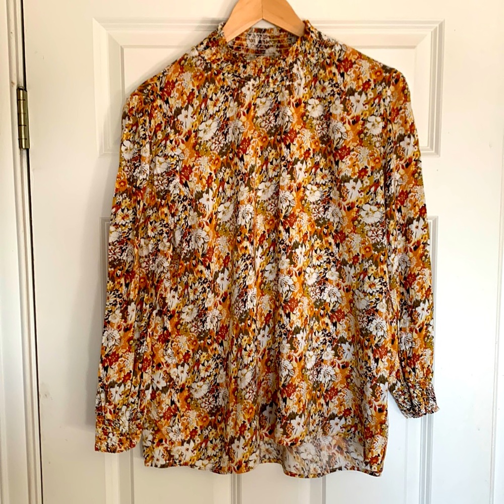 Long sleeve blouse